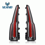 2015 Suburban Tail lights Upgrade With Escalade Style Dynamic Display Red