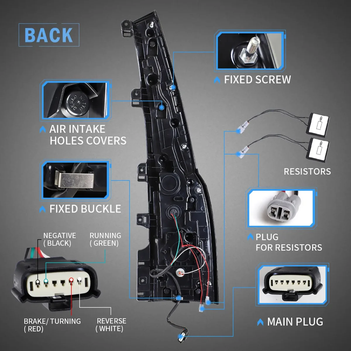 15-20 Suburban Tail lights Upgrade With Escalade Style - Image 10