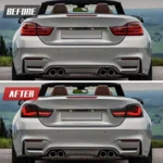 BMW F32 GTS Tail lights Replacement OLED Sequential - Image 2