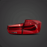BMW F80 M3 LCI Tail lights With LED Sequential Dynamic Display Red