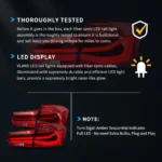 BMW F80 M3 LCI Tail lights With LED Sequential - Image 14