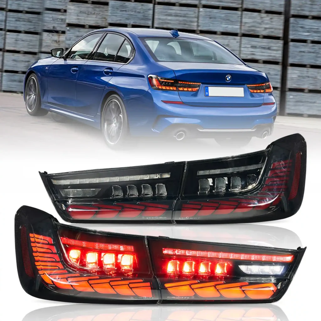 BMW G20 GTS Tail lights With Dynamic OLED Smoked R