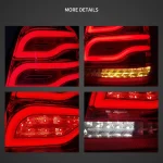 2006 Toyota Highlander Tail light Assembly (01-07) With Full LED Detail
