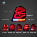 2006 Toyota Highlander Tail light Assembly (01-07) With Full LED Function Show