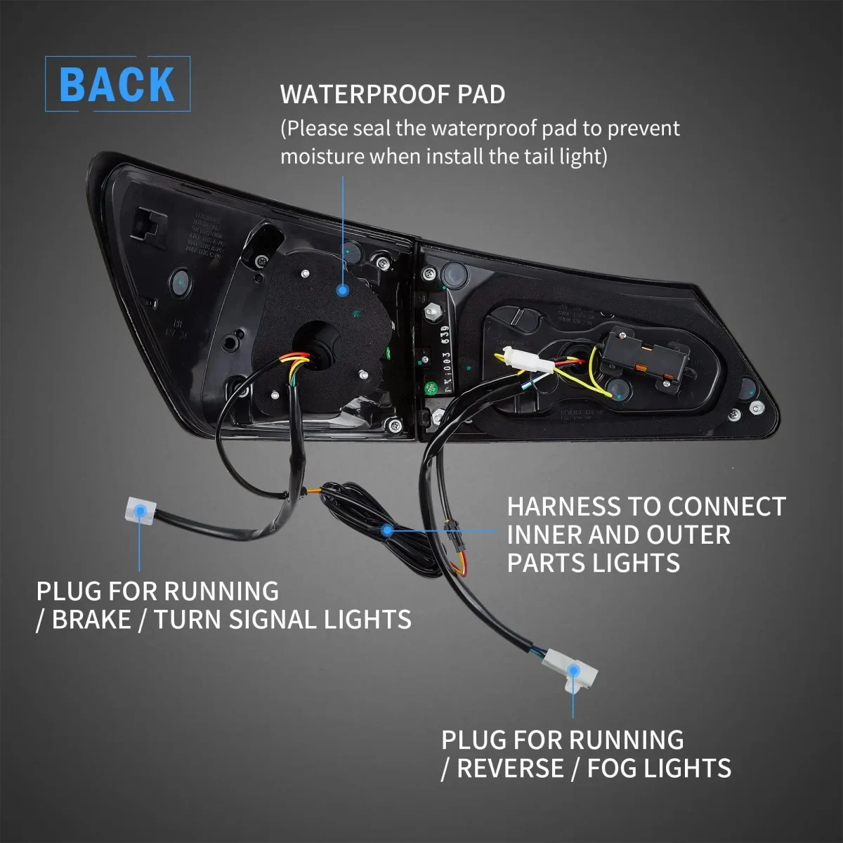 05-13 Lexus Is250 Tail lights Upgrade To LED Sequential - Image 9