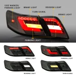 2007 Toyota Camry Tail light (07-11) Change To Full LED Function Show