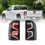 2008 GMC Sierra Tail lights Replacement With B Sharp LED Sequential C