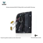 07-13 GMC Sierra Tail lights Replacement With LED Sequential - Image 8