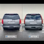 2007 GMC Yukon Tail lights (07-14) Denali Upgrade To Escalade Style Before and After
