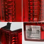 2007 Yukon Tail lights (07-14) Denali Aftermarket Full LED Detail1