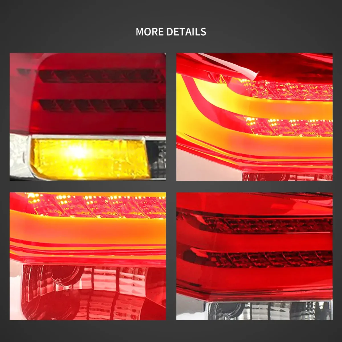 2008 Honda Accord Tail light (08-12) 2 Pcs Change To LED Assembly Detail