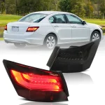 2008 Honda Accord Tail light 2 Pcs Change To LED Assembly Smoked