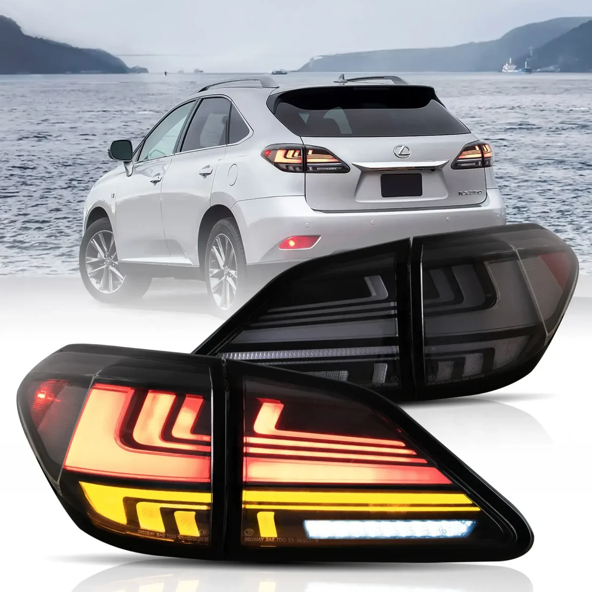 09-14 Lexus RX 350 Tail light Assembly Replacement With Full LED S