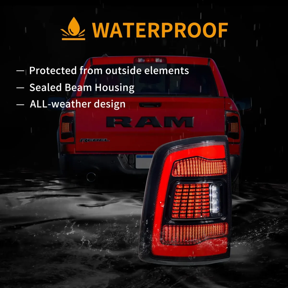 09-18 Ram 1500 Tail lights Upgrade With Full LED - Image 8
