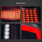 2014 Ram 1500 Tail lights (09-18) Upgrade With Full LED Detail