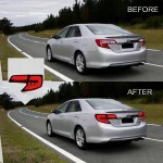 2012 Toyota Camry Tail light (12-14) Replacement With LED Assmebly Before and After