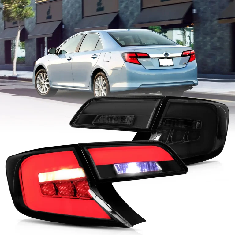 2012 Toyota Camry Tail light (12-14) Replacement With LED Assmebly Smoked