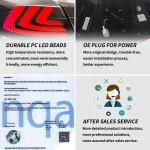 13-17 Honda Accord Tail lights Upgrade To Full LED Sequential - Image 13
