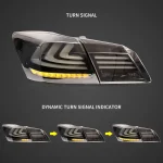 2013 Honda Accord Tail lights (13-17) Upgrade To Full LED Sequential Dynamic Display Smoked