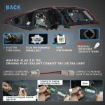 13-17 Honda Accord Tail lights Upgrade To Full LED Sequential - Image 8