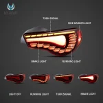 13-20 BRZ Custom Tail lights To LED GTS Style - Image 4
