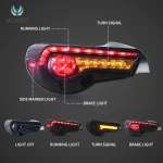 13-20 BRZ Tail lights Customized Kit By Vland - Image 4