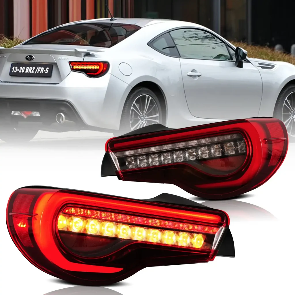 2013 BRZ Tail lights (13-20) Upgrade To Vland LED Sequential Red