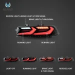2014-2015 Camaro Tail lights Custom Cool LED Sequential - Image 3