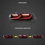 2014-2015 Camaro Tail lights Custom Cool LED Sequential - Image 4