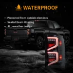 14-18 GMC Sierra Tail lights Custom With B Sharp LED Sequential - Image 9