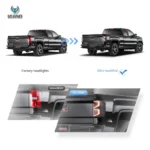 14-18 GMC Sierra Tail lights Custom With B Sharp LED Sequential - Image 2