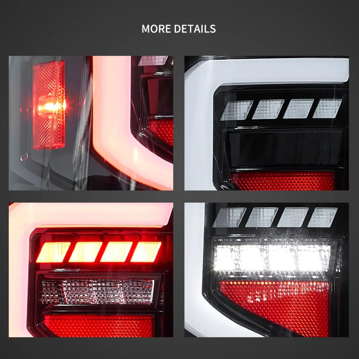 14-18 GMC Sierra Tail lights Custom With B Sharp LED Sequential - Image 4