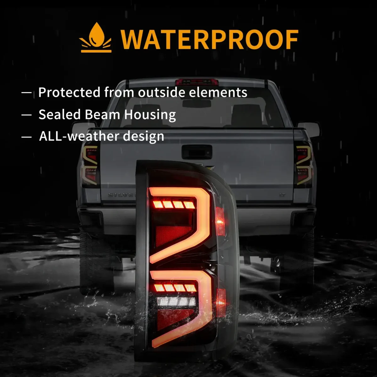 14-18 Silverado Tail lights Custom With B Sharp LED Sequential - Image 12