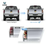 14-18 Silverado Tail lights Custom With B Sharp LED Sequential - Image 2