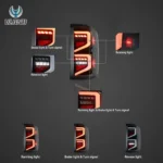 2005 Silverado Tail lights Custom With B Sharp LED Sequential Function Show
