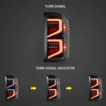 2015 Silverado Tail lights Custom With B Sharp LED Sequential Sequential Turn Signal