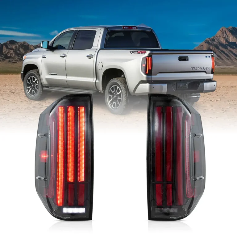 2014 Tundra Tail lights Replacement (14-21) Three Vertical LED Assembly S