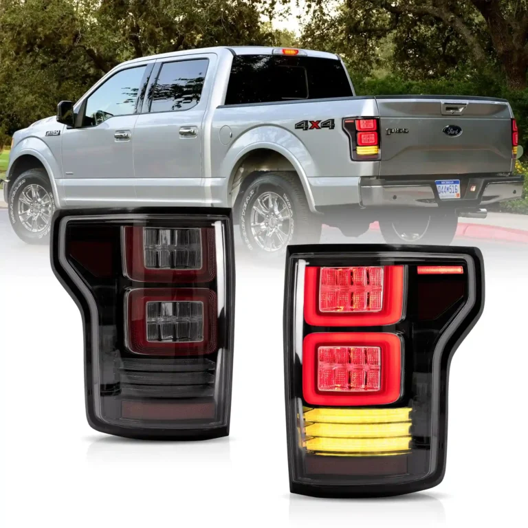 2015 F150 Tail lights (15-20) Replacement With LED Sequential Square Style SY