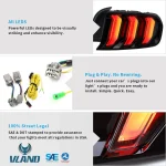 15-23 S550 Mustang Tail lights With 5 Models Sequential - Image 14