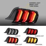 15-23 S550 Mustang Tail lights With 5 Models Sequential - Image 3