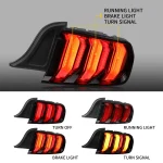 15-23 S550 Mustang Tail lights With 5 Models Sequential - Image 2