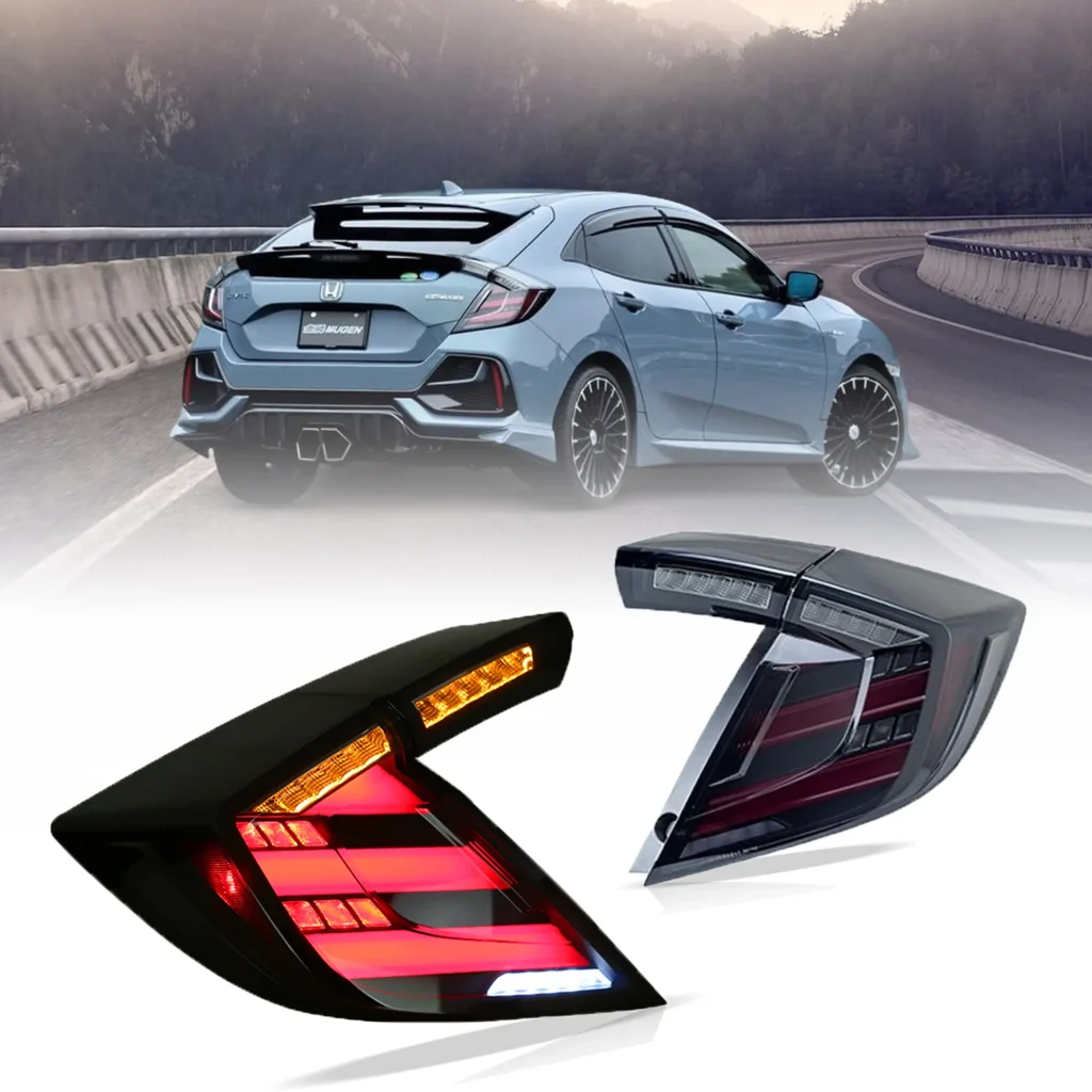 2017 Honda Civic Tail light (16-21) For Sedan Replacement LED Assembly