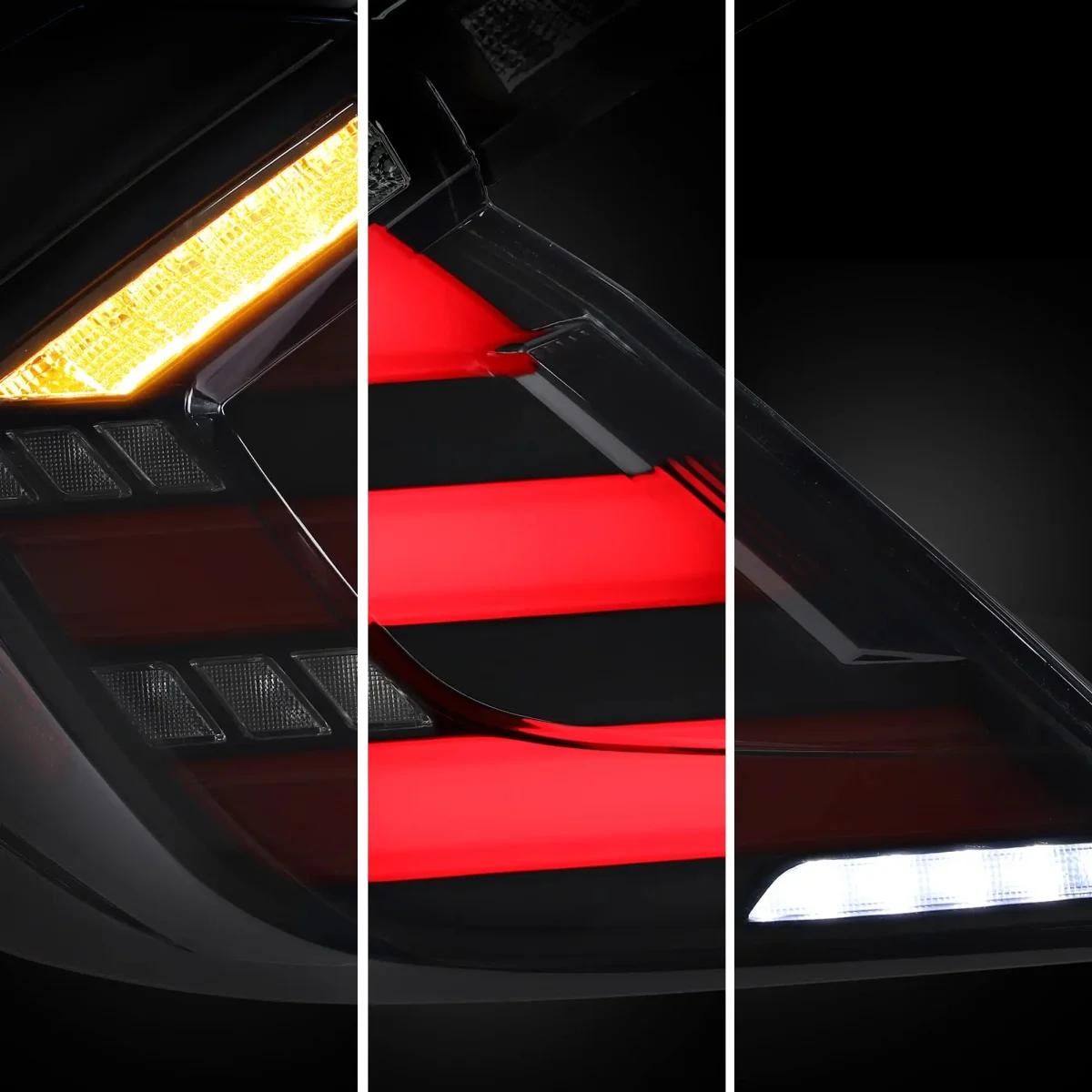 17-21 Honda Civic Tail light For Hatchback LED Sequential Assembly - Image 6