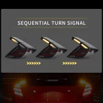 2017 Honda Civic Tail lights For Sedan Upgarde To RGB Sequential Sequential Turn Signal