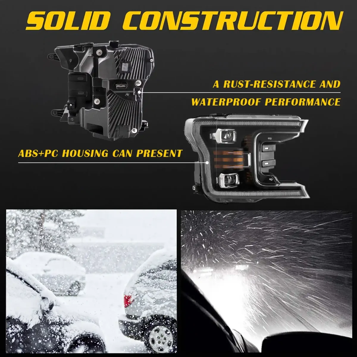 2018 F150 Led Headlights Replacement With Dual Projector 8