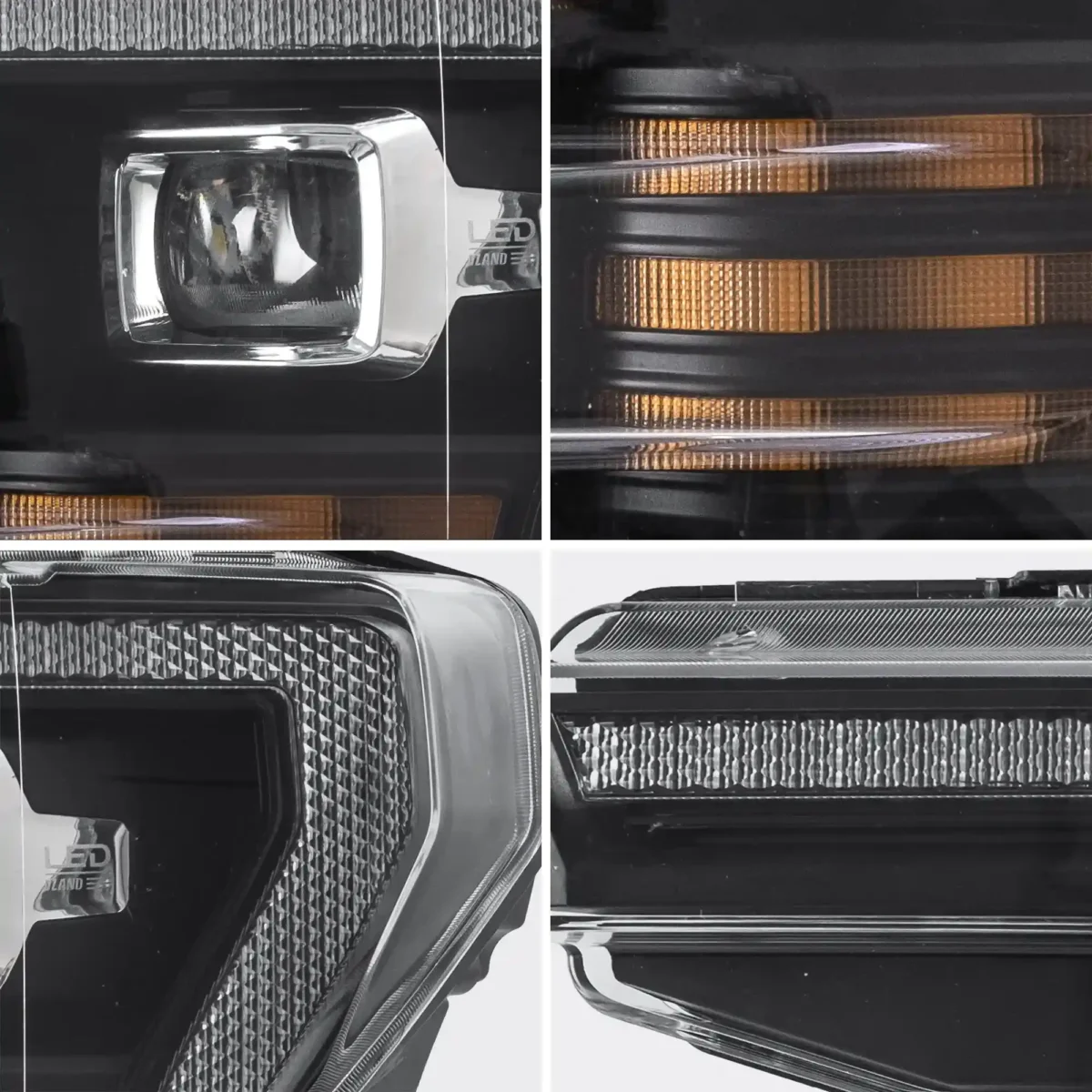 18-20 F150 Led Headlights Replacement With Dual Projector - Image 4