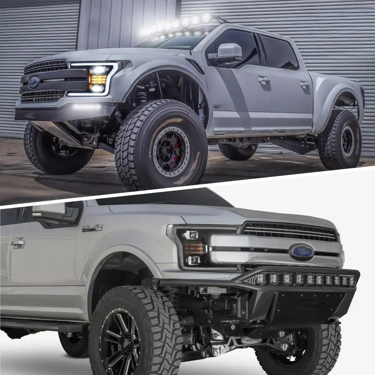 18-20 F150 Led Headlights Replacement With Dual Projector - Image 8