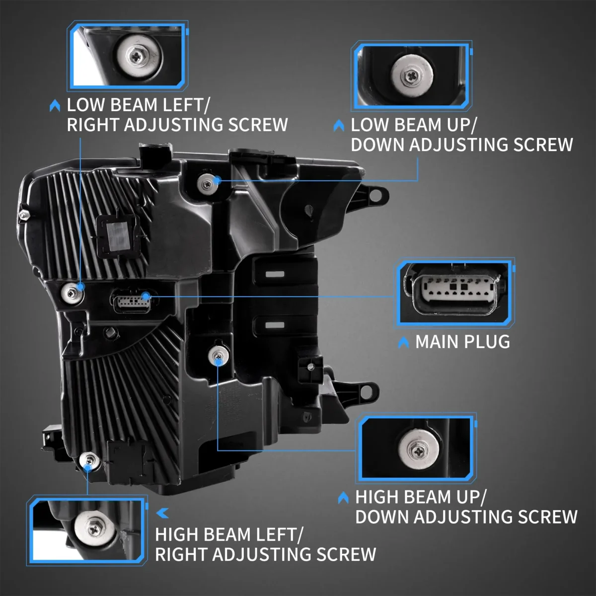 18-20 F150 Led Headlights Replacement With Dual Projector - Image 9