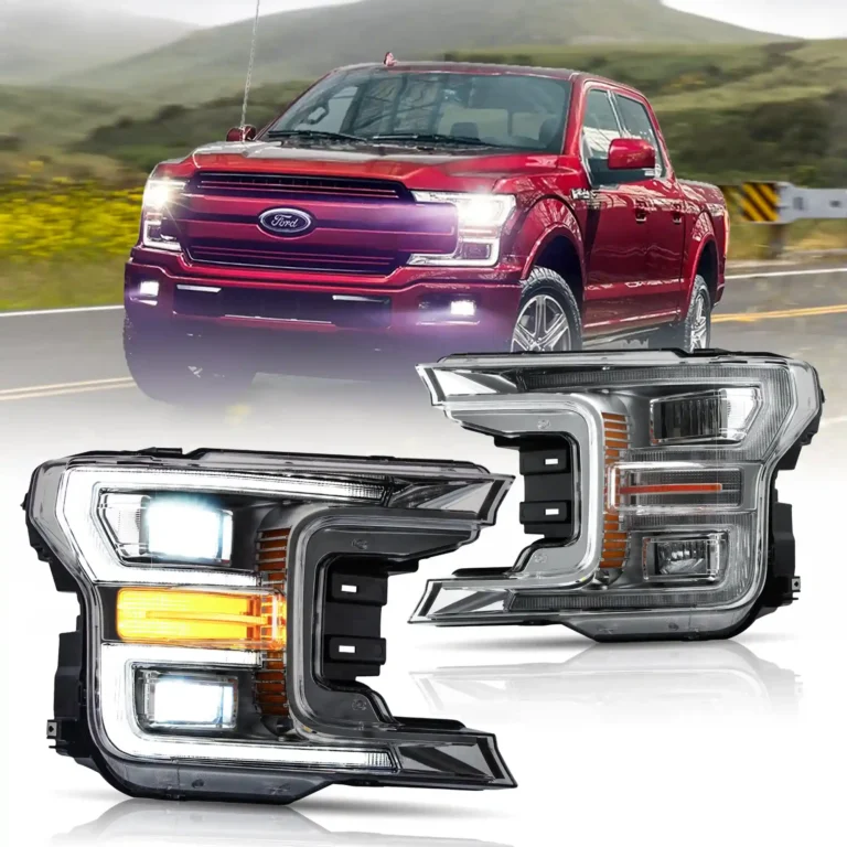 2018 Ford F150 Headlights (18-20) With LED Start-up Animation C