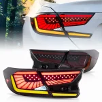 2018 Honda Accord Tail lights (18-21) Replacement To LED Flash Points Style Smoked